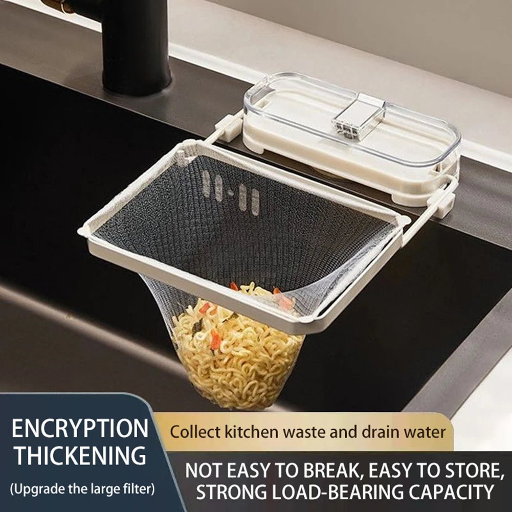 প্রিমিয়াম সিঙ্ক স্ট্রেইনার (নেট ব্যাগ হোল্ডারসহ) - সাথে ১০০ পিস নেট ব্যাগ ফ্রি!