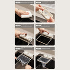 প্রিমিয়াম সিঙ্ক স্ট্রেইনার (নেট ব্যাগ হোল্ডারসহ) - সাথে ১০০ পিস নেট ব্যাগ ফ্রি!