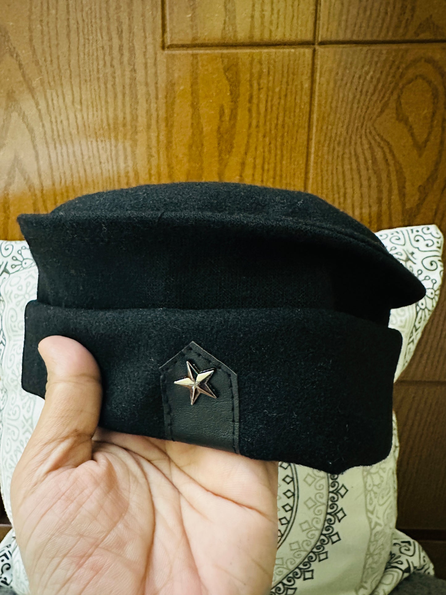 One Star Afghan Cap