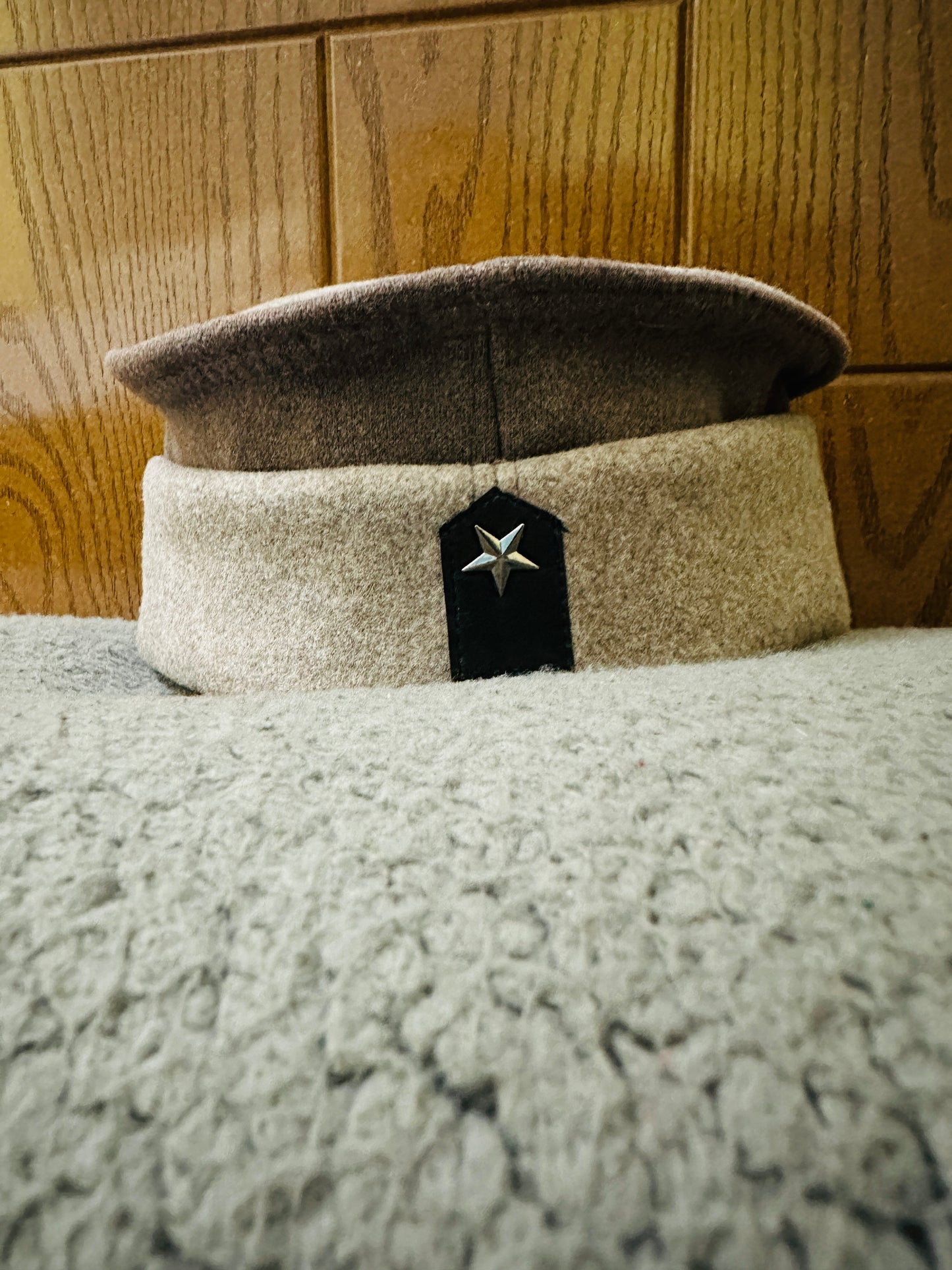 One Star Afghan Cap