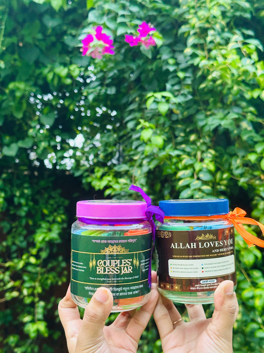 Depression Jar + Relationship Jar — Premium Glass